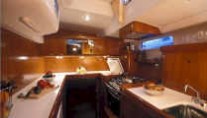 beneteau 57 galley